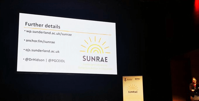 Sharing SunRAE at the #SunLTCon conference